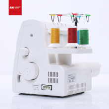 Bai Factory Prix Mini Machine de couture Overlock Single / Double Needles 3/4 Filetages / Couvercle Stitch